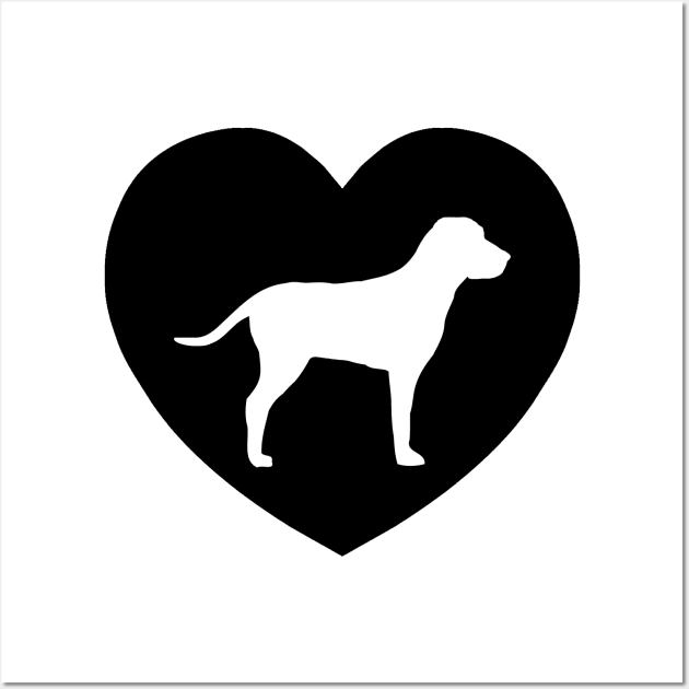 Dog Love | I Heart... Wall Art by gillianembers